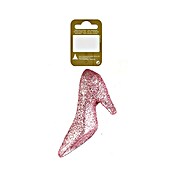 Christbaumschmuck Schuh Glitter (Rosa, Kunststoff, 1 Stk.) | BAUHAUS