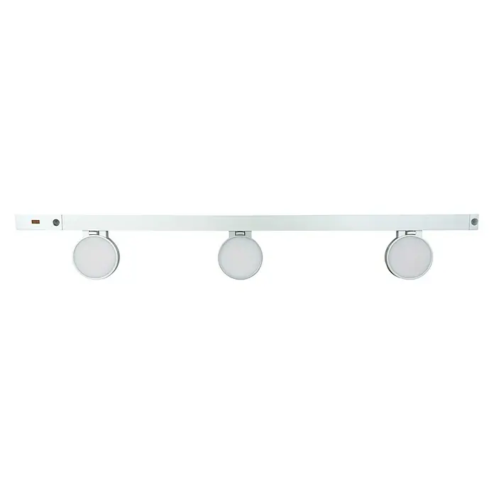 Ritter Leuchten LED-Unterbauleuchte LightRacer - 9 W, Silber, L x B: 60 x 8,7 cm - Weiße Dreifach-LED-Spotleuchte zur Deckenmontage für eine moderne, helle Beleuchtung in jedem Raum.