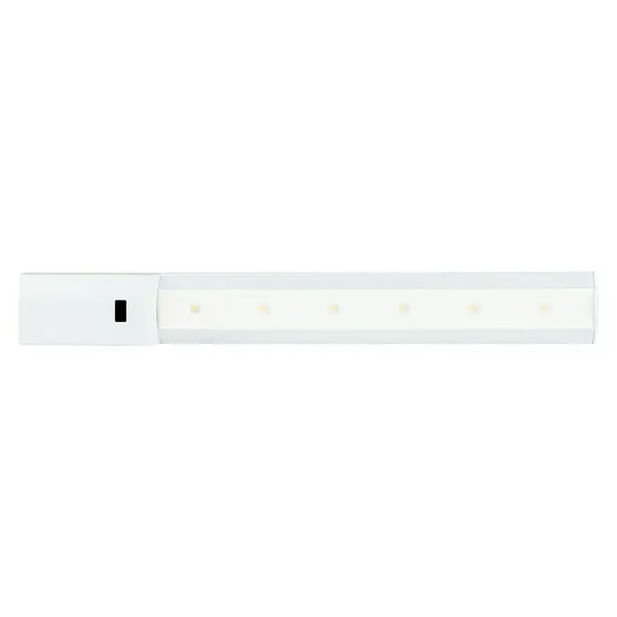 Ritter Leuchten LED-Unterbauleuchte SensoFlat - L x B x H: 60 x 5 x 2,7 cm, Lichtfarbe: Neutralweiß, 10 W - Bild einer weißen LED-Leiste für den Innenbereich, ideal zur Beleuchtung von Regalen oder Arbeitsflächen.