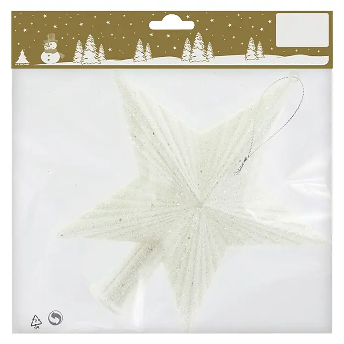 Christbaumspitze Glitzerstern