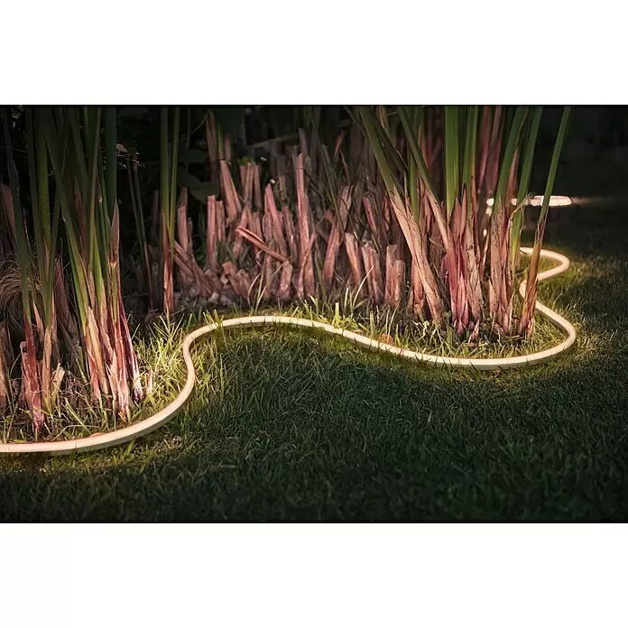 Philips Hue LED-Band Outdoor - Länge: 2 m, Lichtfarbe: RGBW, 19 W, 780 lm - Stimmungsaufnahme
