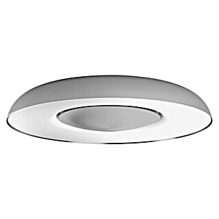 Philips Hue LED-Deckenleuchte rund (27 W, Ø x H: 391 mm x 7,1 cm, Aluminium, Warmweiß)