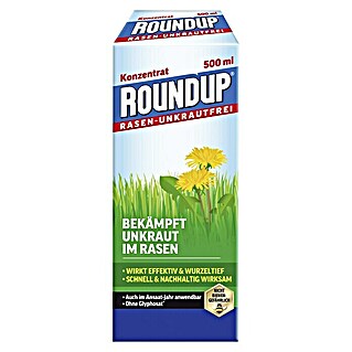 Roundup Unkrautvernichter Rasen-Unkrautfrei (Glyphosatfrei, 500 ml)