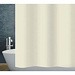Diaqua Textil-Duschvorhang Basic (240 x 180 cm, Beige)