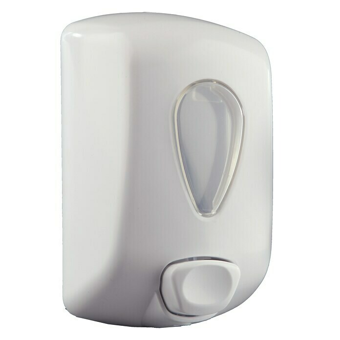 CM Baños Dispensador para gel hidroalcohólico (Blanco, Plástico (ABS), Apto para: Desinfectantes)