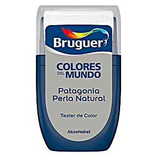 Bruguer Colores del Mundo Tester de pintura (Patagonia perla natural, 30 ml, Mate)
