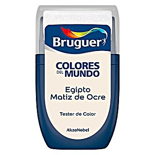 Bruguer Colores del Mundo Tester de pintura (Egipto matiz de ocre, 30 ml, Mate)