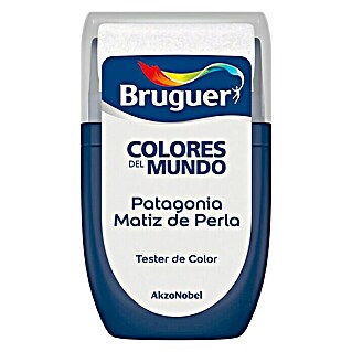 Bruguer Colores del Mundo Tester de pintura (Patagonia matiz de perla, 30 ml, Mate)