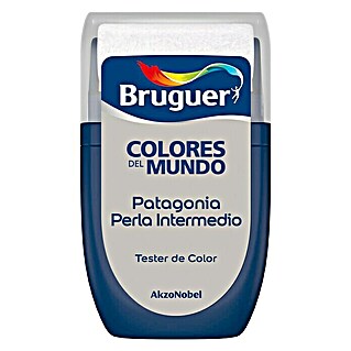 Bruguer Colores del Mundo Tester de pintura (Patagonia perla intermedio, 30 ml, Mate)