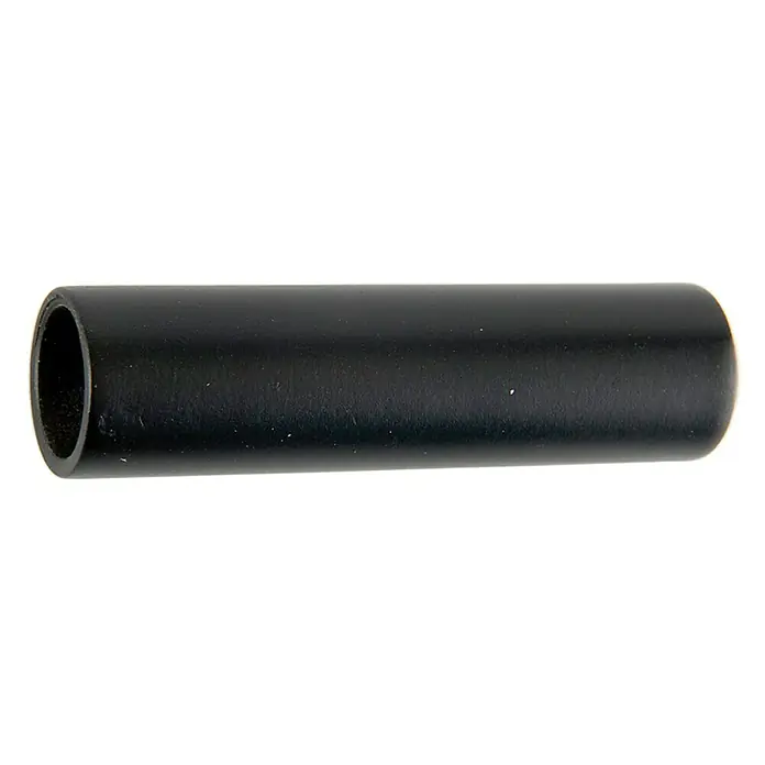 Tapa final Cilindro Ideas - Negro, 2 ud. - Primer plano de una funda negra, ideal para diversas aplicaciones. El producto es de alta calidad y ingeniería de precisión.