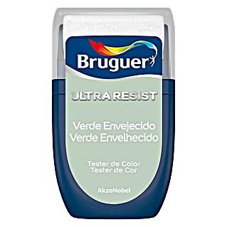 Bruguer Ultra Resist Tester de pintura (Verde envejecido, Mate, 30 ml)