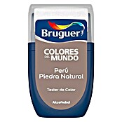 Bruguer Colores del Mundo Tester de pintura Perú piedra natural (30 ml, Mate)