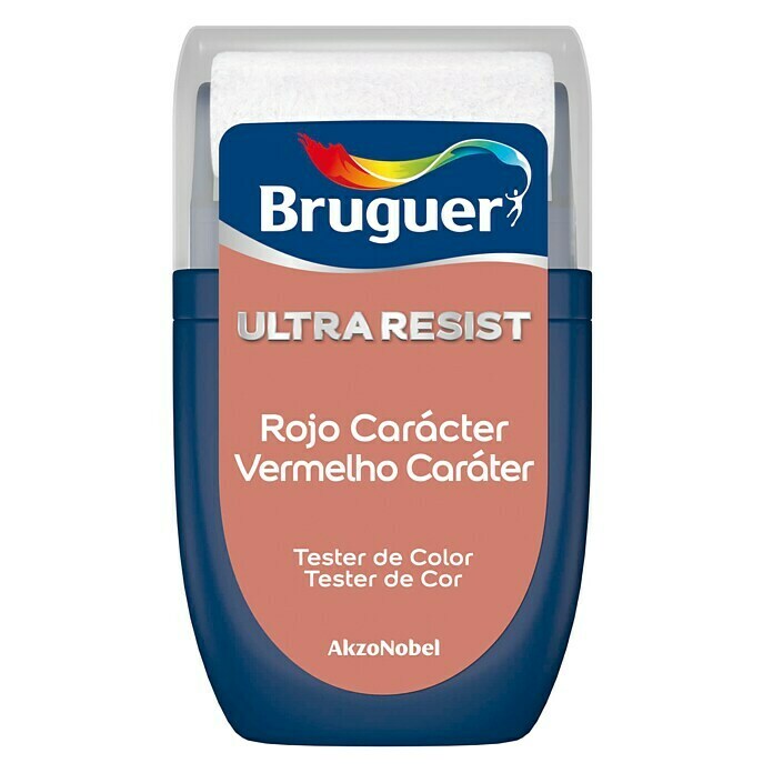 Bruguer Ultra Resist Tester de pintura Rojo carácter (30 ml, Mate)