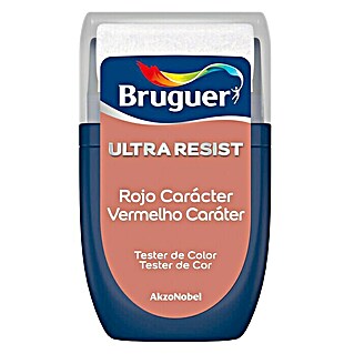 Bruguer Ultra Resist Tester de pintura (Rojo carácter, Mate, 30 ml)