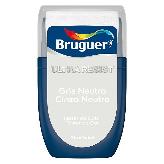 Bruguer Ultra Resist Tester de pintura Gris neutro (30 ml, Mate)