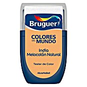 Bruguer Colores del Mundo Tester de pintura India melocotón natural (30 ml, Mate)