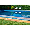 Cubierta de piscina malla antihojas (L x An: 7 x 7 m)