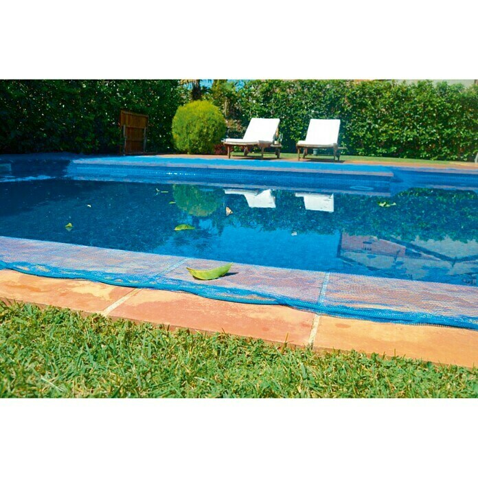 Cubierta de piscina malla antihojas (L x An: 7 x 11 m)