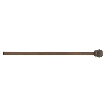 Barra para visillo Deco Esfera óxido