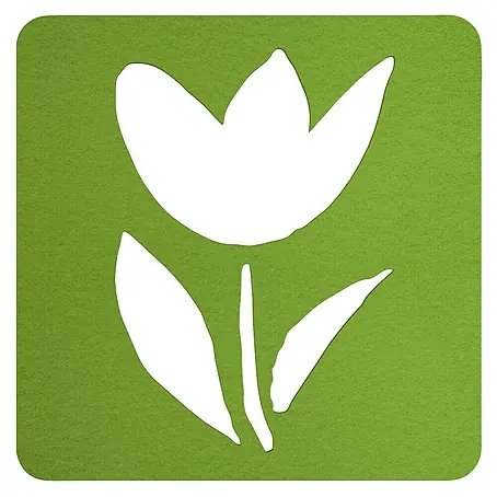 Vinilo de pared tulipán