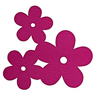 Adhesivos decorativos Flores (Rosa, 15 x 15 cm)