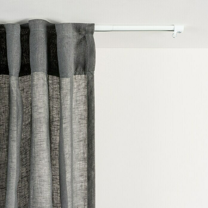 Soportes de barra de cortina sin taladrar, soporte de barra de cortina  autoadhesivo, perchas de cortina sin taladrar, ganchos de pared, fijaciones  de poste de cortinas para el baño del hogar y