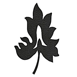 Adhesivos decorativos Barroco 2 (23 x 15 cm, Negro)