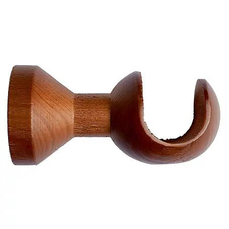 Soporte de pared para barra de cortina Ideas Wood