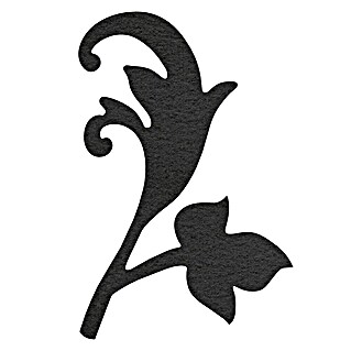 Adhesivos decorativos Barroco 3 (23 x 15 cm, Negro)