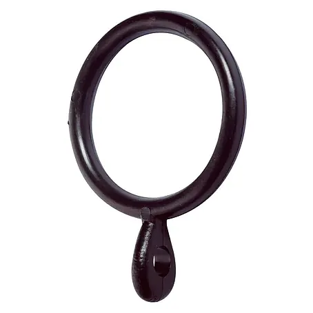 Anilla para cortinas Ferro deco negro