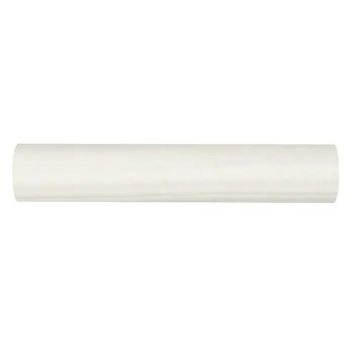 Barra para cortinas Ideas Wood - Ø x L: 28 mm x 200 cm, Madera, Yeso - Esta imagen muestra una sencilla tubería de PVC blanca, ideal para fontanería y otras instalaciones. Destaca por su calidad y durabilidad.
