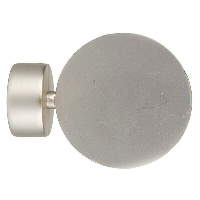 Tapa final Círculo Ideas 28 (Plateado, 1 ud., Específico para: Para barras con un diámetro de 28 mm) | BAUHAUS