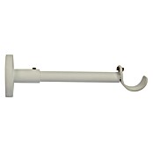 Soporte de pared largo Loft (Blanco, 1 ud., Específico para: Para barras con un diámetro de 25 mm) | BAUHAUS