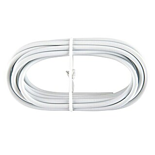 Cable plastificado Portavisillos (Blanco, Largo: 3 m)