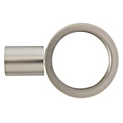 Tapa final Círculo Ferro wood (Plateado, 1 ud., Específico para: Para barras con un diámetro de 22 mm) | BAUHAUS