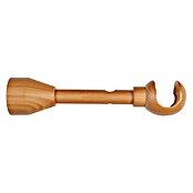 Soporte de pared Ideas Wood (Haya, Apto para: Barras para las cortinas de Ø 28 mm, Largo: 23 cm) | BAUHAUS