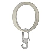 Anilla para cortinas Loft (8 ud., Blanco, Redonda) | BAUHAUS