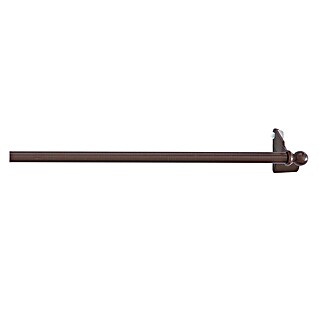 Barra para visillo Presión esfera (Largo: 40 cm, Marrón)
