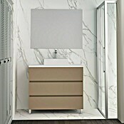 Mueble de lavabo Colours (46 x 100 x 83 cm, Fango, Mate)