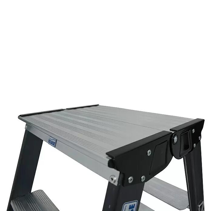 Krause Monto Doppelleiter SePro D - Anzahl Tritte: 8 Stk., Arbeitshöhe: 2,4 m, Aluminium - Detailaufnahme