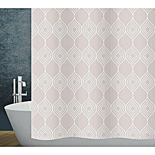 Diaqua Textil-Duschvorhang Casablanca (180 x 200 cm, Grau)