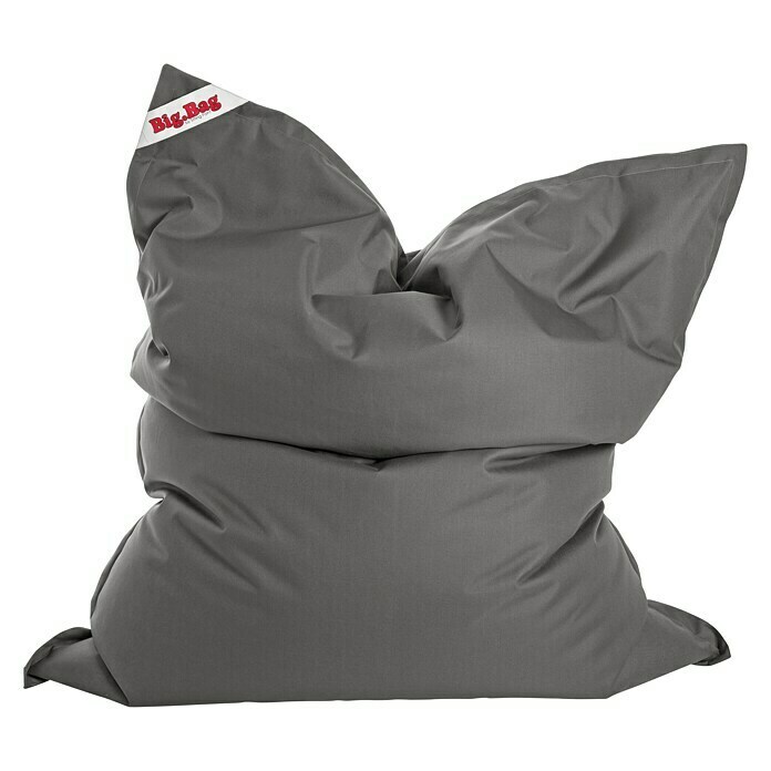 Sitzsack Bigbag Brava170 x 130 cm, Anthrazit, 100 % Polyester/100 % Polyvinylchlorid Front View