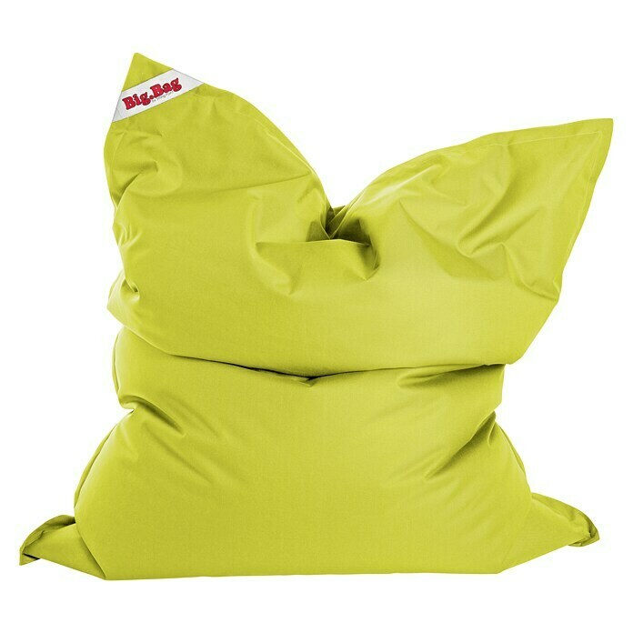 Sitzsack Bigbag Brava170 x 130 cm, Grün, 100 % Polyester/100 % Polyvinylchlorid Front View