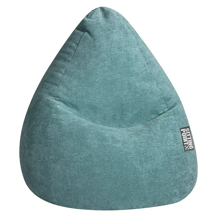Sitting Point Sitzsack Beanbag Alfa - XL, Petrol, 100 % Polyester - Ein moderner, türkisblauer Sitzsack, ideal zum Entspannen und Relaxen in jedem Raum. Bequeme und stilvolle Ergänzung für Ihr Zuhause.