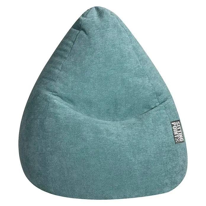 Sitting Point Sitzsack Beanbag Alfa - XXL, Petrol, 100 % Polyester - Der bequeme Sitzsack lädt zum Entspannen und Relaxen ein. Das perfekte Möbelstück für ein gemütliches Zuhause oder ein Studentenwohnheim.