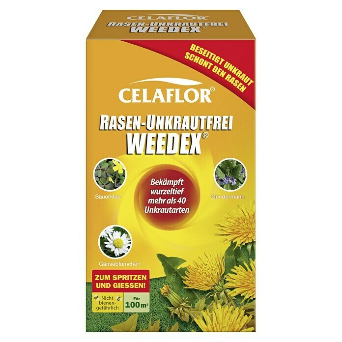 Celaflor Rasen-Unkrautfrei Weedex100 ml Front View