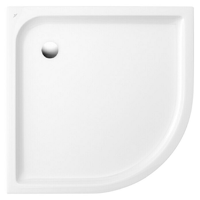 Villeroy & Boch O.novo DuschwanneL x B: 80 x 80 cm, Keramik, Weiß View From Above