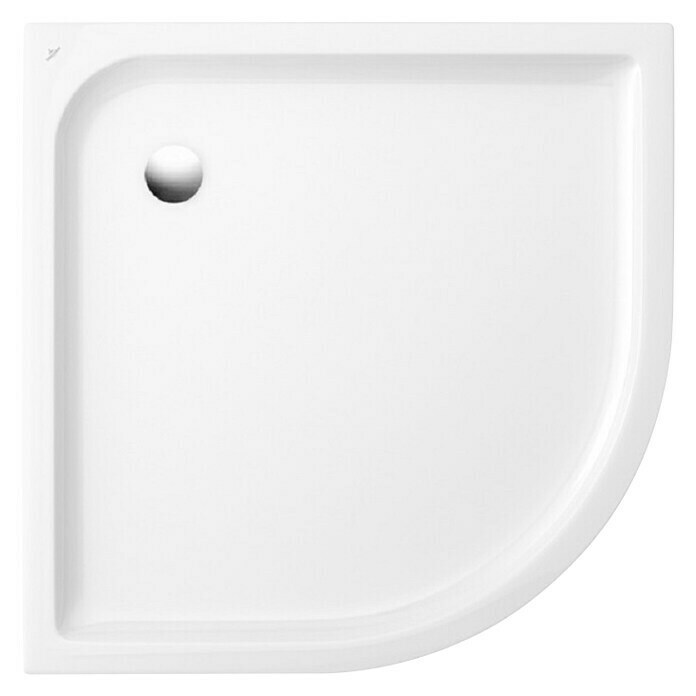 Villeroy & Boch O.novo DuschwanneL x B: 90 x 90 cm, Keramik, Weiß View From Above