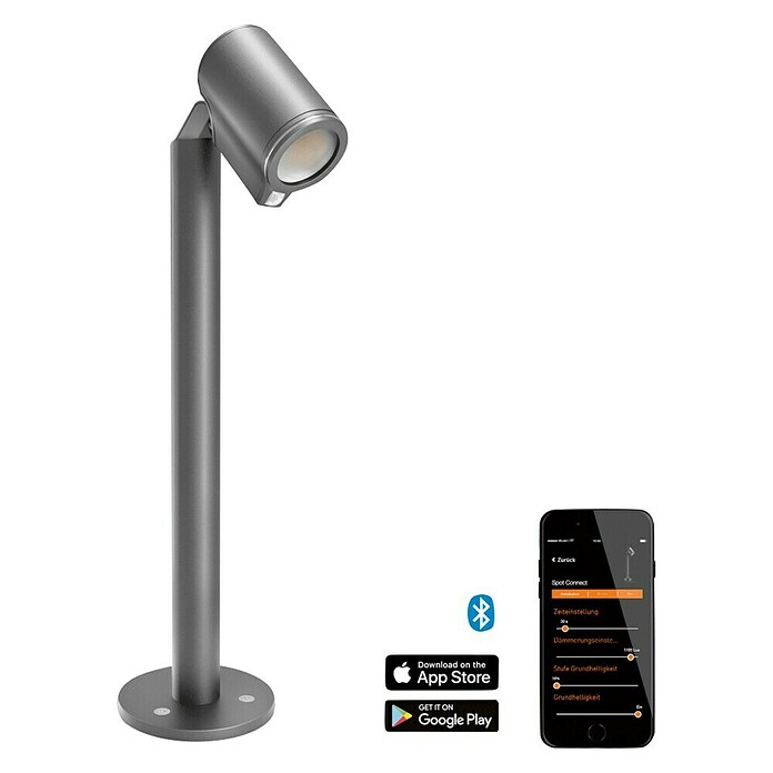 Steinel Proyector de LED (Antracita, L x An x Al: 226 x 140 x 572 mm, IP44)