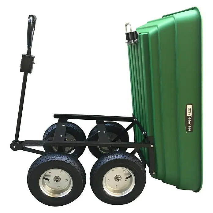 Güde Transportwagen Garten GGW 300 - 119 x 58,5 x 98,5 cm, 125 l - Der Güde GGW 300 Bollerwagen: Ein robuster und vielseitiger Transportwagen für Garten, Bau und Freizeit. Ideal für schwere Lasten.